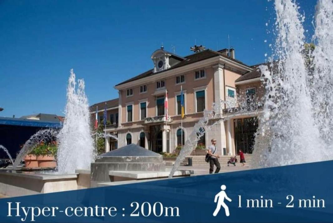 Apart 5 Personnes, 1Min Gare D'Annemasse, Geneve 5Km 아파트 외부 사진