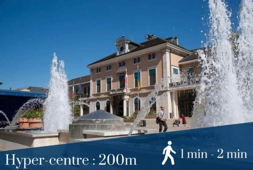 Apart 5 Personnes, 1Min Gare D'Annemasse, Geneve 5Km 외부 사진